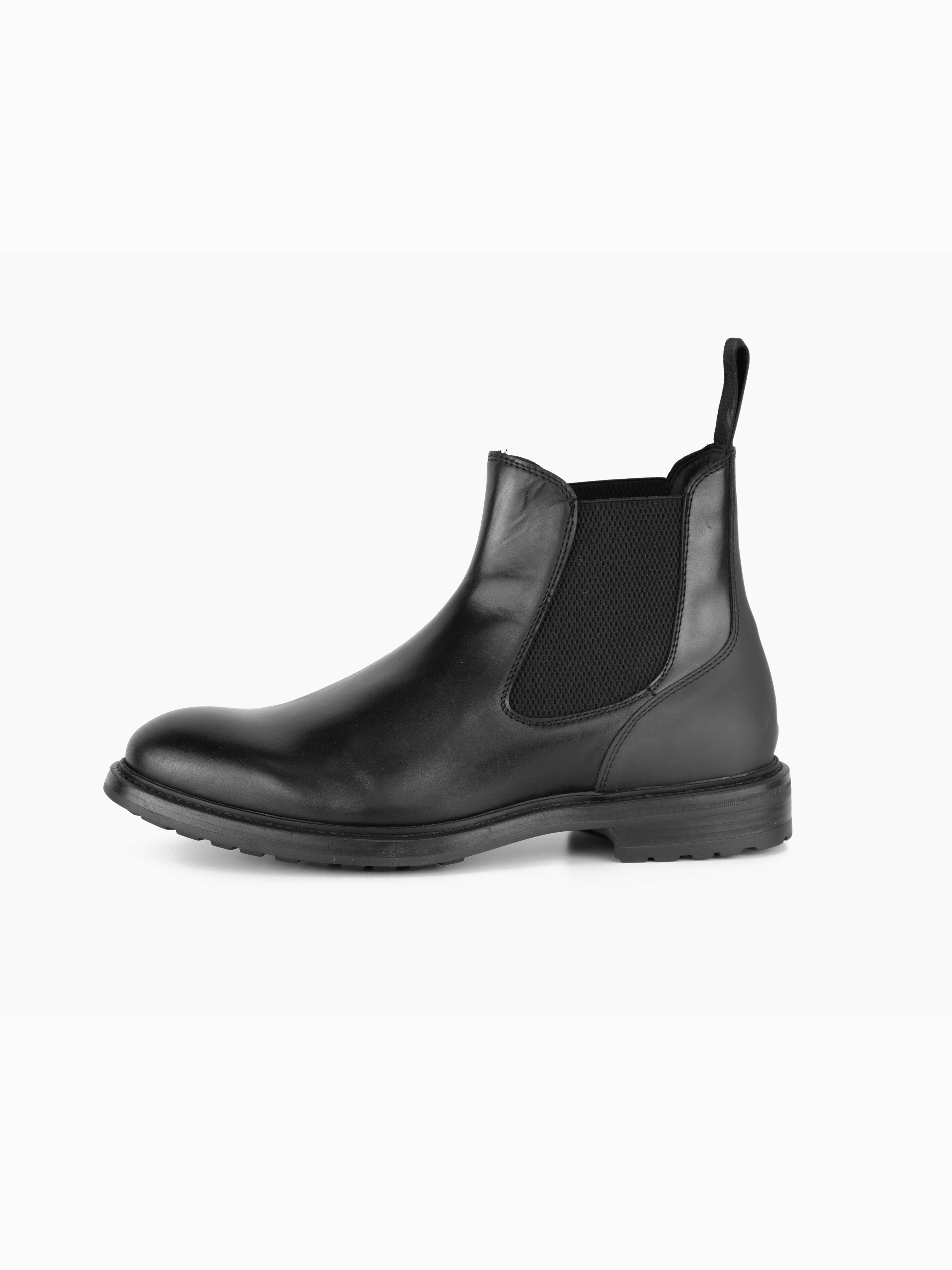   Brae ブーティー Amazon.com | Men's Bright Leather High Top Chelsea Dress